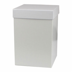 6 x 6 x 9 WHITE GLOSS HI-WALL GIFT BOX BASES