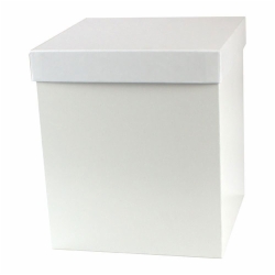 8 x 8 x 9 WHITE GLOSS HI-WALL GIFT BOX BASES