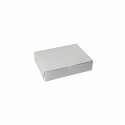 26 x 18 x 2 WHITE ONE-PIECE BAKERY BOXES