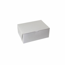 12 x 9 x 3 WHITE ONE-PIECE BAKERY BOXES - 3