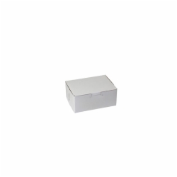 12 x 9 x 3 WHITE ONE-PIECE BAKERY BOXES