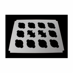 12 CUP JUMBO CUPCAKE INSERT