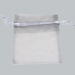12X14 ORGANZA BAG-SILVER