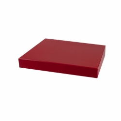 10 x 10 RED GLOSS HI-WALL BOX LIDS