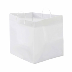 18 x 17 x 18 PLASTIC CATERING BAGS WITH RIGID CLIP LOOP HANDLES