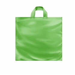 16 x 15 x 6 CITRUS FROSTED SOFT LOOP HANDLE PLASTIC BAGS