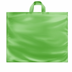 22 x 18 x 8 CITRUS FROSTED SOFT LOOP HANDLE PLASTIC BAGS