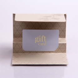 5 x 3-3/8 CHAMPAGNE VINEYARD GIFT CARD FOLDERS
