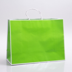 16 x 6 x 12 CITRUS PAPER SHOPPING BAGS
