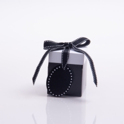 3 x 3 x 3.25 BLACK POP UP BOX