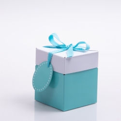 4 x 4 x 4.75 BAY BLUE POP UP BOX