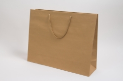 20 x 6 x 16 NATURAL KRAFT EUROTOTE SHOPPING BAGS