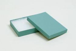 (#65) 6 x 5 x 1 MATTE JADE JEWELRY BOXES