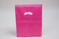 12 x 15 MAGENTA SUPER GLOSS PLASTIC BAGS
