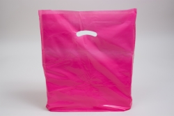 20 x 20 x 5 MAGENTA SUPER GLOSS PLASTIC BAGS