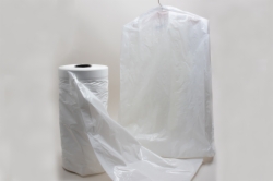 21 X 3 X 54 HEAVYWEIGHT ROLL PLASTIC GARMENT BAGS