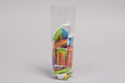 1.75 x 1.75 x 8.5 CLEAR PLASTIC CANDY BAGS
