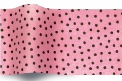 20 x 30 SPECKLED RASPBERRY TISSUE PAPER
