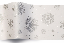 20 x 30 DIAMOND SNOWFLAKE TISSUE PAPER