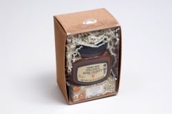 5.875 X 3.875 X 3.125 NATURAL KRAFT CLEAR LID GIFT BOXES