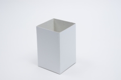 4 x 4 x 6 WHITE GLOSS HI-WALL GIFT BOX BASES *LIDS SOLD SEPARATELY*