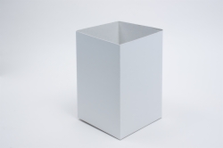6 x 6 x 6 WHITE GLOSS HI-WALL GIFT BOX BASES *LIDS SOLD SEPARATELY*