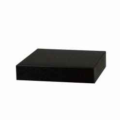 6 x 6 BLACK SWIRL HI-WALL BOX LIDS *BASES SOLD SEPARATELY*