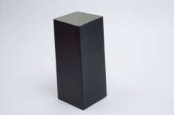 4 x 4 x 9 BLACK SWIRL HI-WALL GIFT BOX BASES *LIDS SOLD SEPARATELY*