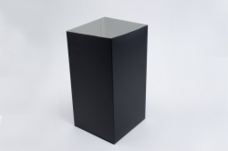 6 x 6 x 9 BLACK SWIRL HI-WALL GIFT BOX BASES *LIDS SOLD SEPARATELY*