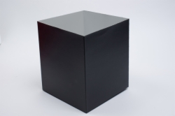 8 x 8 x 9 BLACK SWIRL HI-WALL GIFT BOX BASES *LIDS SOLD SEPARATELY*