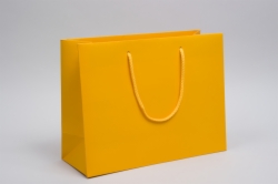 13 X 5 X 10 MATTE SUNSHINE EUROTOTE SHOPPING BAGS