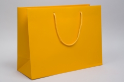 16 X 6 X 12 MATTE SUNSHINE EUROTOTE SHOPPING BAGS