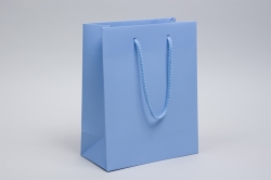 8 X 4 X 10 MATTE SERENITY EUROTOTE SHOPPING BAGS
