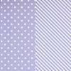 Lavender Dot & Stripe
