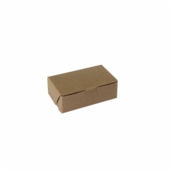 6.25 x 3.75 x 2.12 NATURAL KRAFT ONE-PIECE BAKERY BOXES