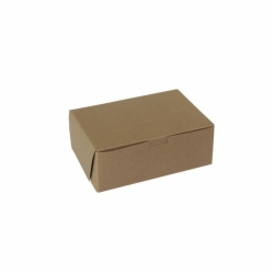 7 x 5 x 3 NATURAL KRAFT ONE-PIECE BAKERY BOXES