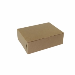 12 x 9 x 4 NATURAL KRAFT ONE-PIECE BAKERY BOXES