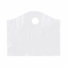 22 x 18 x 8 CLEAR FROSTED WAVETOP PLASTIC BAGS