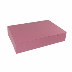 20 x 14 x 4 (1/2 SHEET) STRAWBERRY ONE-PIECE BAKERY BOXES