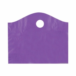 18 x 15 x 6 GRAPE FROSTED WAVETOP PLASTIC BAGS