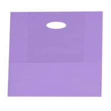 16 x 6 x 15 GRAPE FROSTED PLASTIC TOTE BAGS