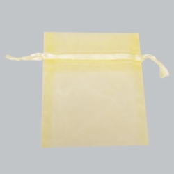 3 x 4 BABY MAIZE SHEER ORGANZA POUCHES