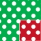 Christmas Dots - Reversible